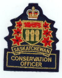 CANADA,SASKATCHEWAN,SASKATCHEWAN CONSERVATION OFFICER 1
